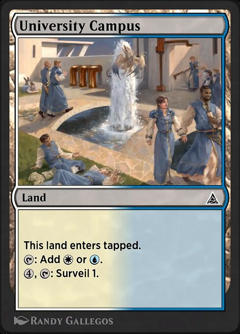 University Campus from Through the Omenpaths