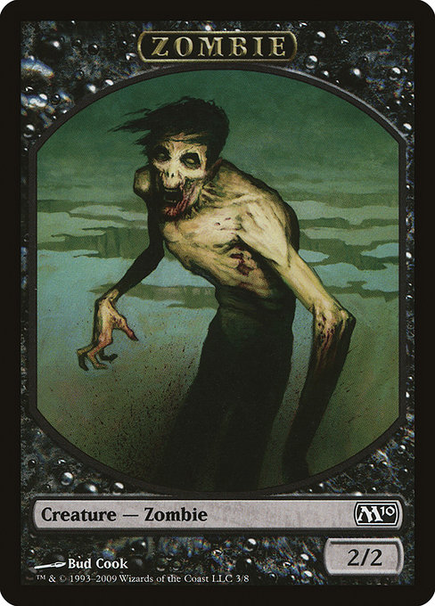 Zombie from Magic 2010 Tokens