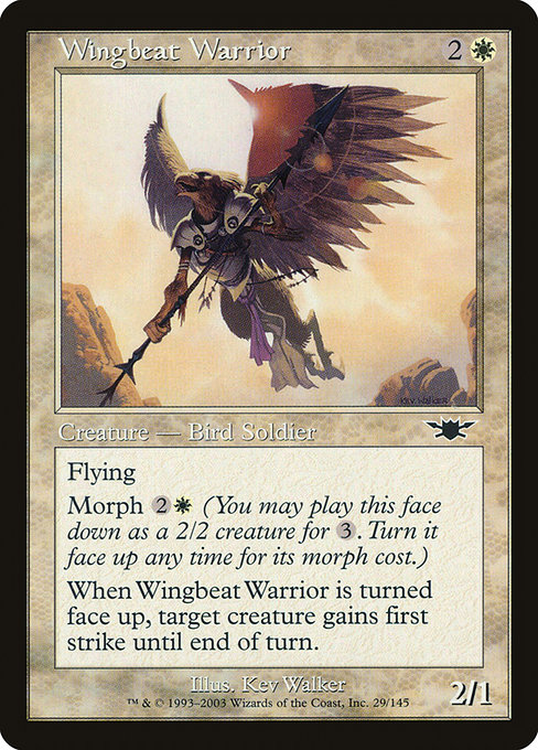Wingbeat Warrior highlighted card art
