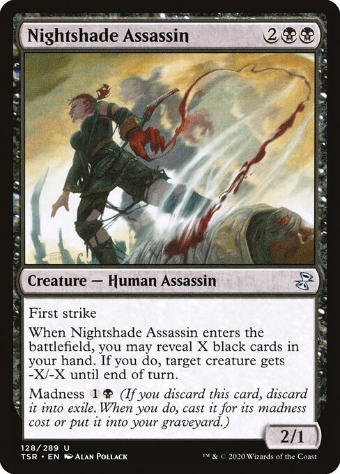 Nightshade Assassin highlighted card art