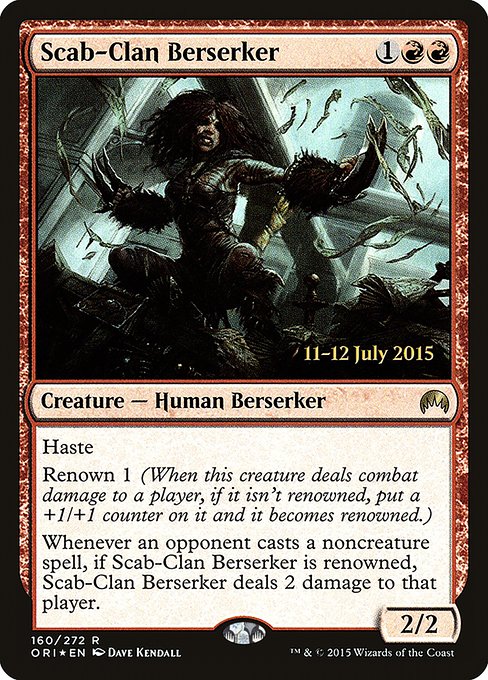 Scab-Clan Berserker from Magic Origins Promos