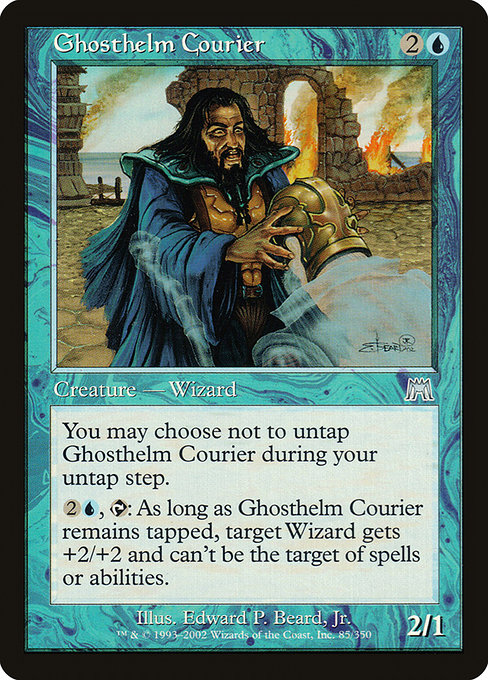 Ghosthelm Courier highlighted card art