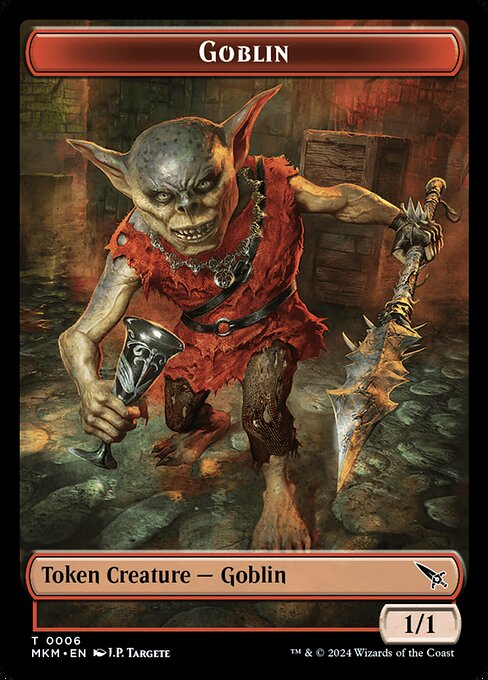 Goblin from Murders at Karlov Manor Tokens