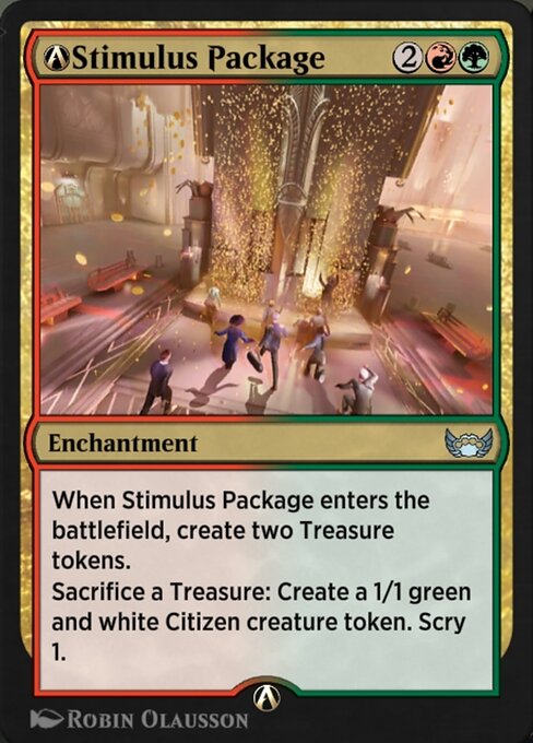 A-Stimulus Package highlighted card art