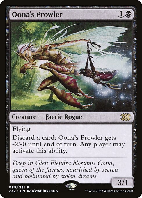 Oona's Prowler from Double Masters 2022