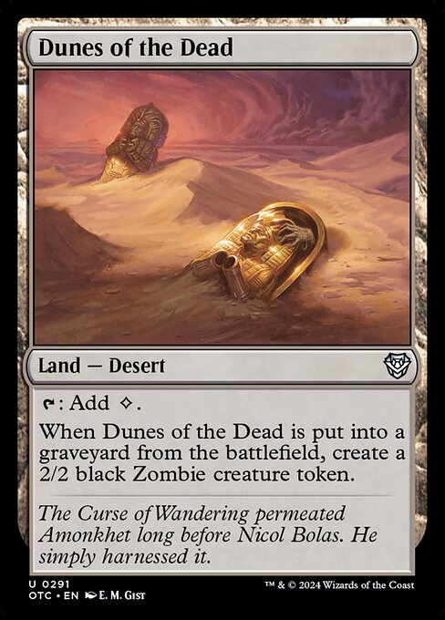 Dunes of the Dead highlighted card art