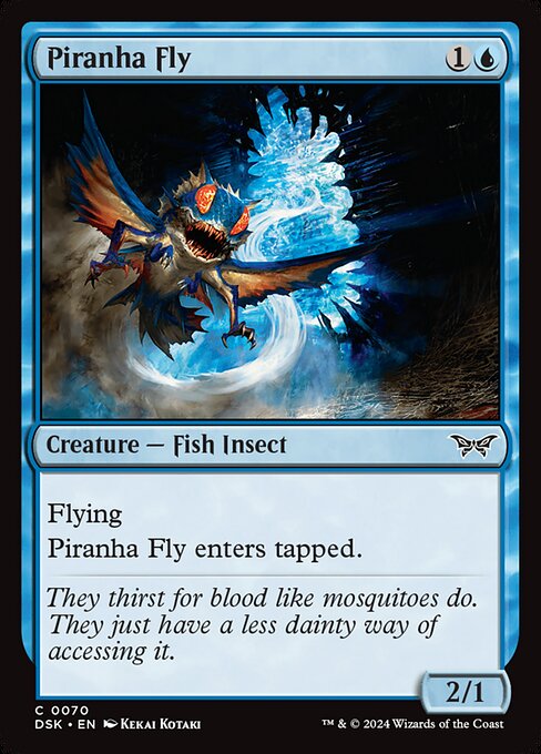 Piranha Fly highlighted card art
