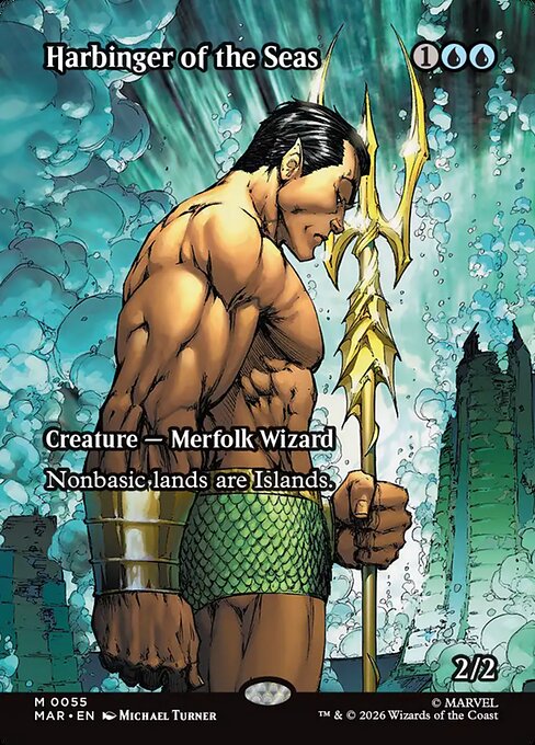 Harbinger of the Seas highlighted card art