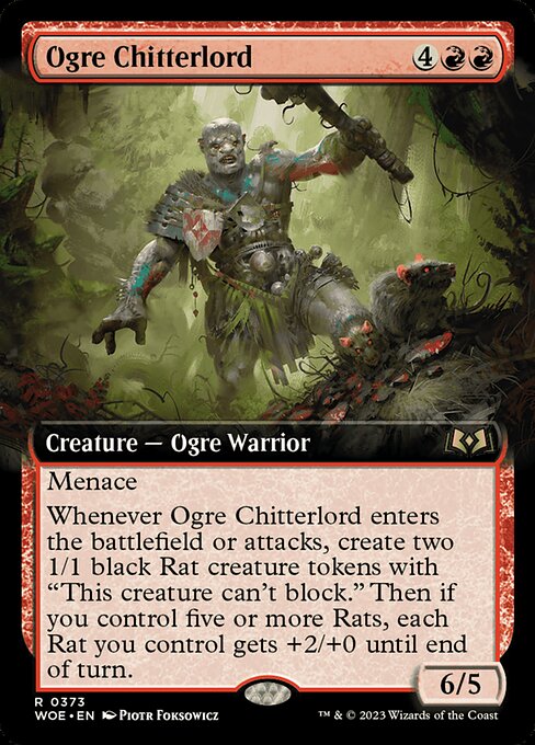 Ogre Chitterlord from Wilds of Eldraine