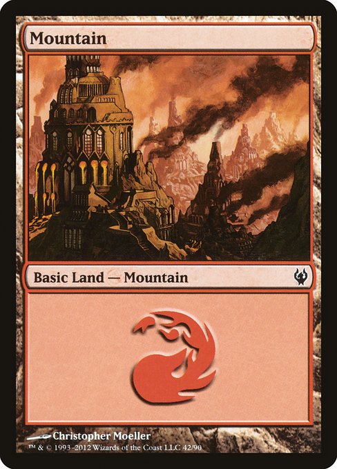 Mountain from Duel Decks: Izzet vs. Golgari