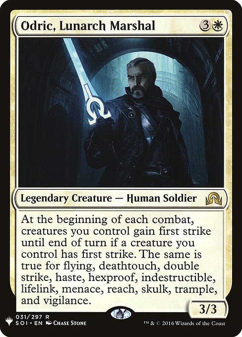 Odric, Lunarch Marshal from The List