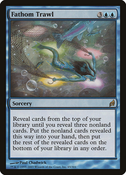 Fathom Trawl highlighted card art