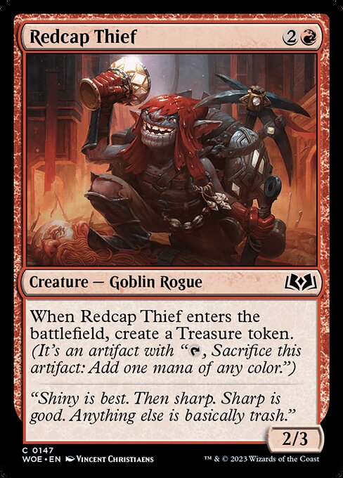 Redcap Thief highlighted card art