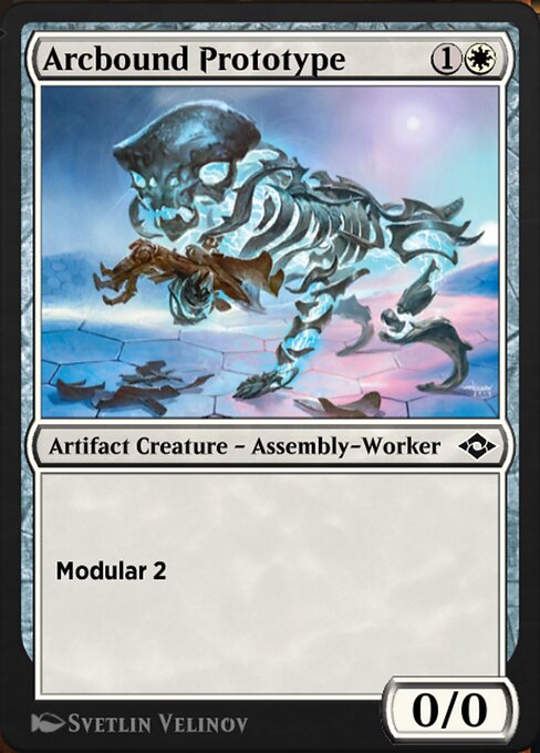 Arcbound Prototype highlighted card art