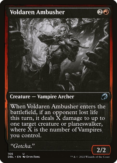 Voldaren Ambusher from Innistrad: Double Feature