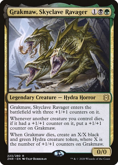 Grakmaw, Skyclave Ravager from Zendikar Rising Promos