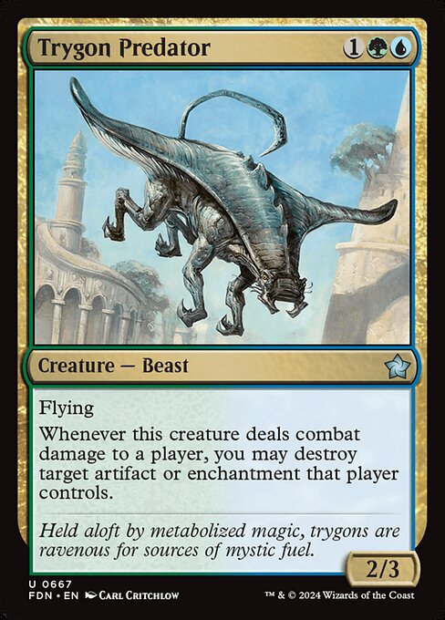 Trygon Predator highlighted card art