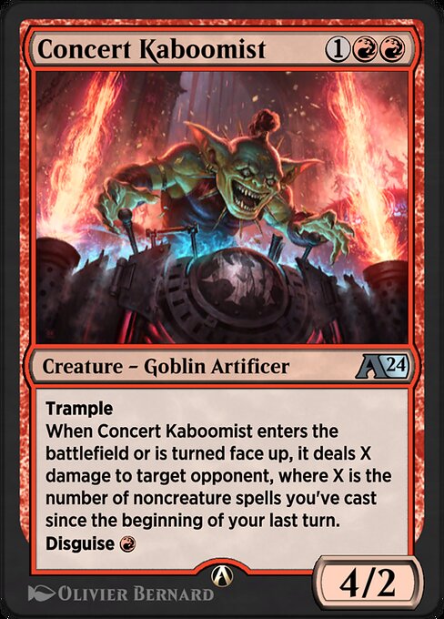 Concert Kaboomist highlighted card art