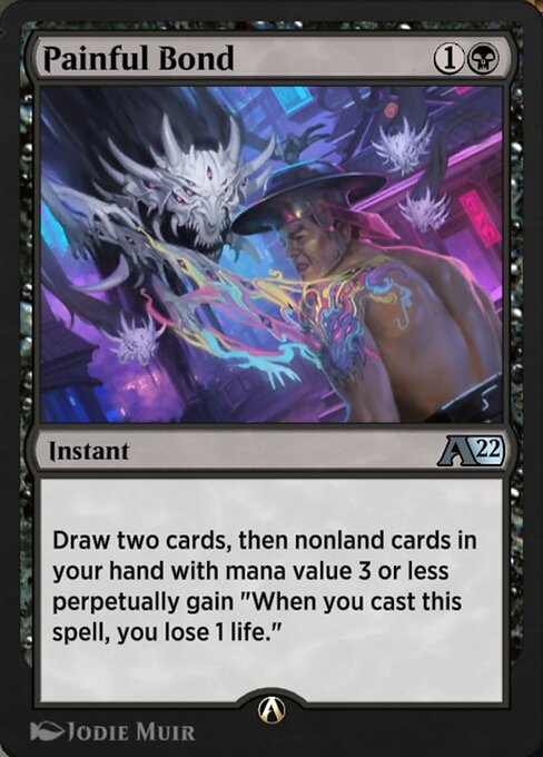 Painful Bond highlighted card art