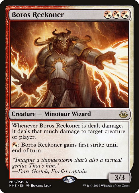 Boros Reckoner from Modern Masters 2017