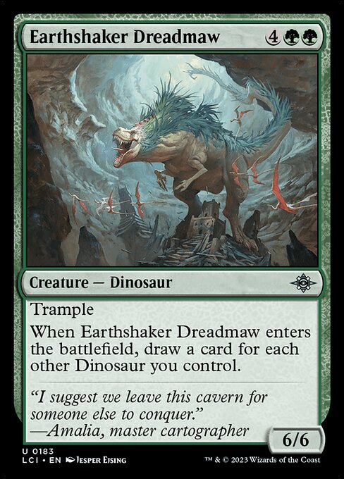 Earthshaker Dreadmaw from The Lost Caverns of Ixalan