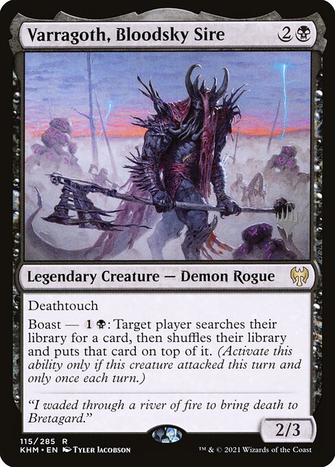 Varragoth, Bloodsky Sire from Kaldheim Promos