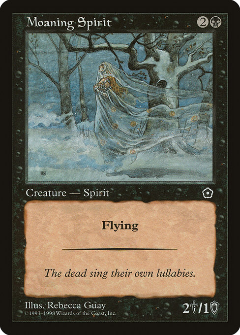 Moaning Spirit highlighted card art
