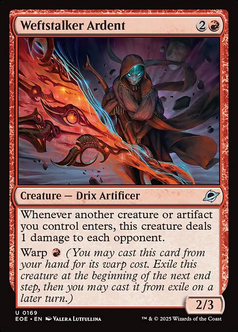 Weftstalker Ardent highlighted card art