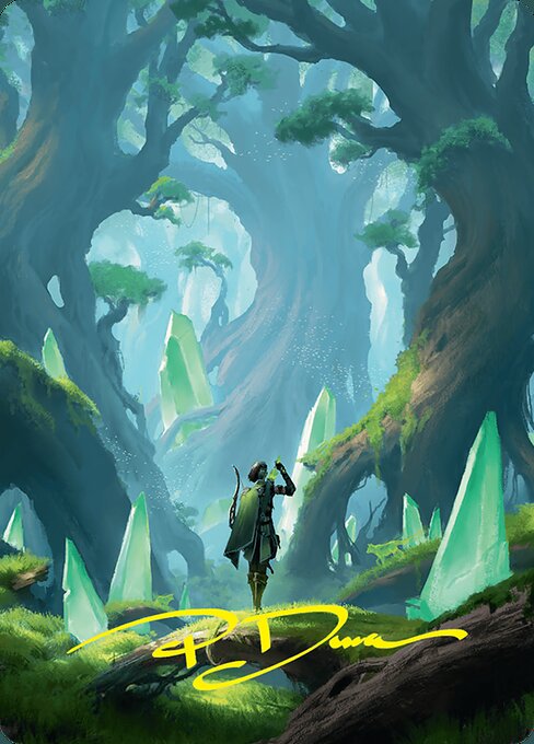 Forest // Forest from Foundations Art Series