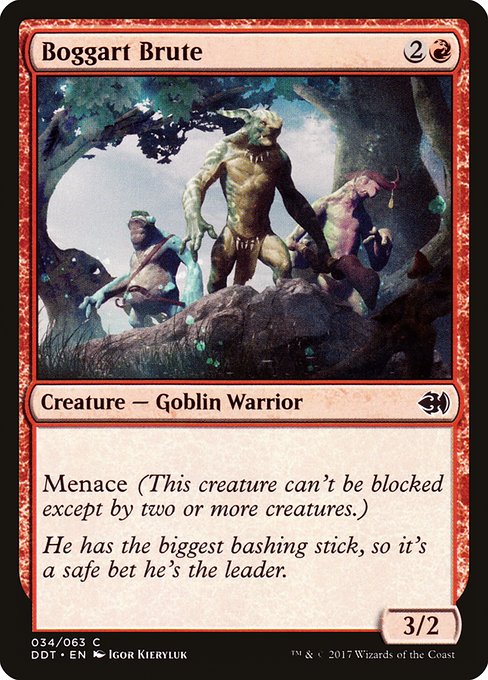 Boggart Brute from Duel Decks: Merfolk vs. Goblins