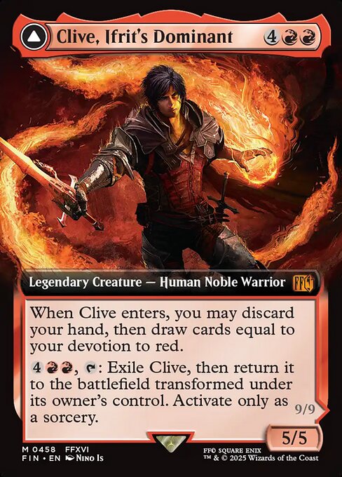 Clive, Ifrit's Dominant // Ifrit, Warden of Inferno from Final Fantasy