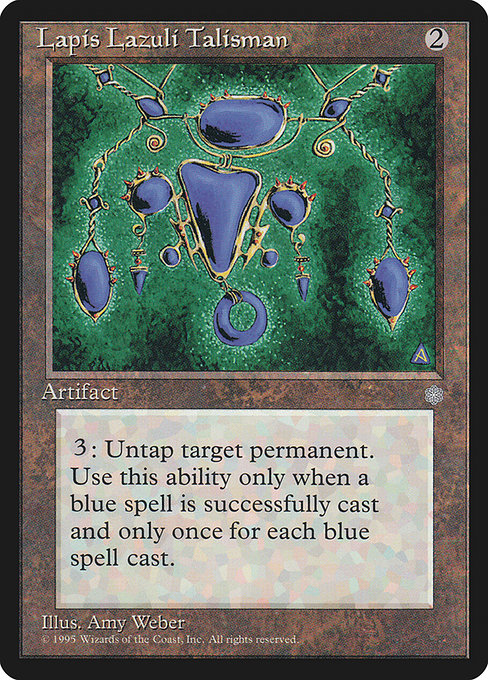 Lapis Lazuli Talisman highlighted card art