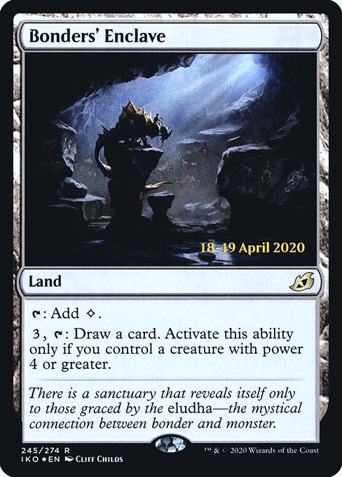 Bonders' Enclave from Ikoria: Lair of Behemoths Promos