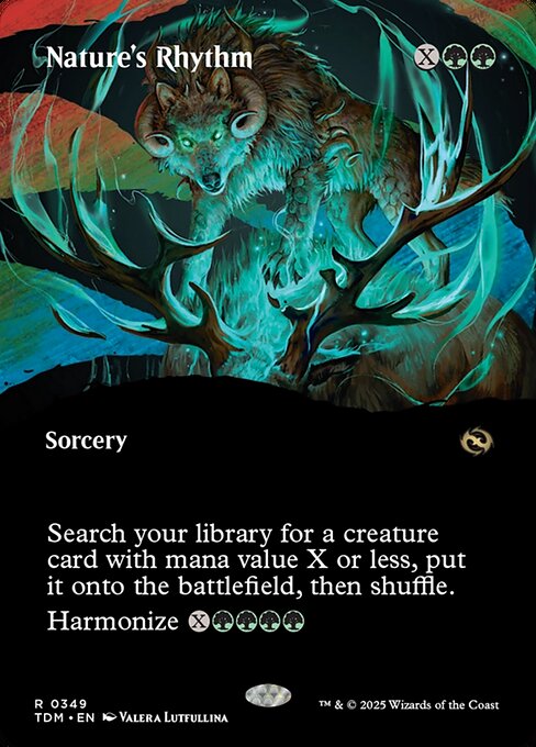 Nature's Rhythm from Tarkir: Dragonstorm