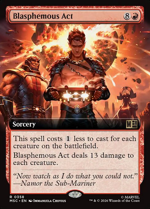 Blasphemous Act from Marvel Super Heroes Commander