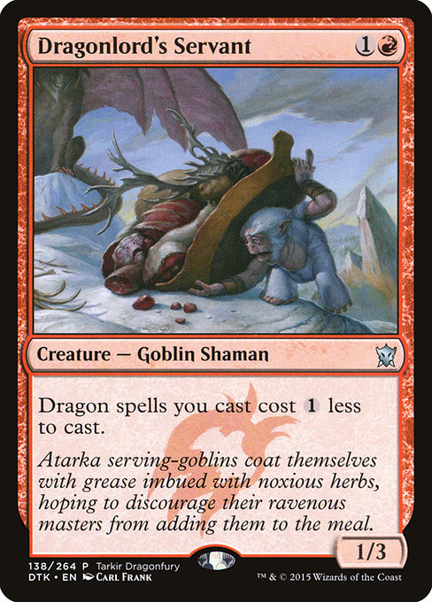 Dragonlord's Servant from Tarkir Dragonfury