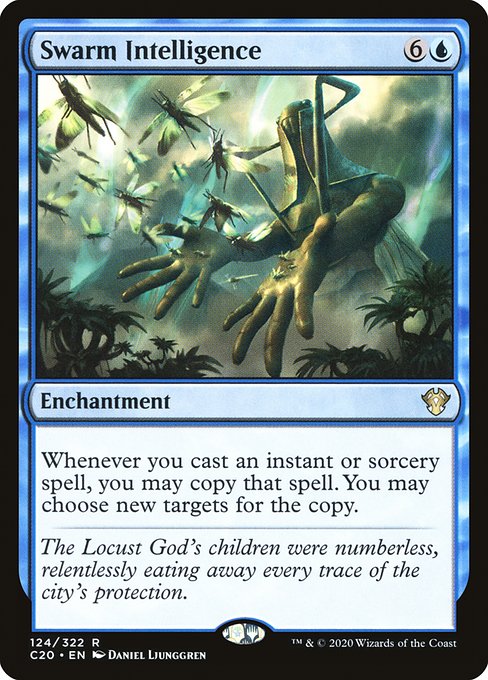 Swarm Intelligence from Commander 2020