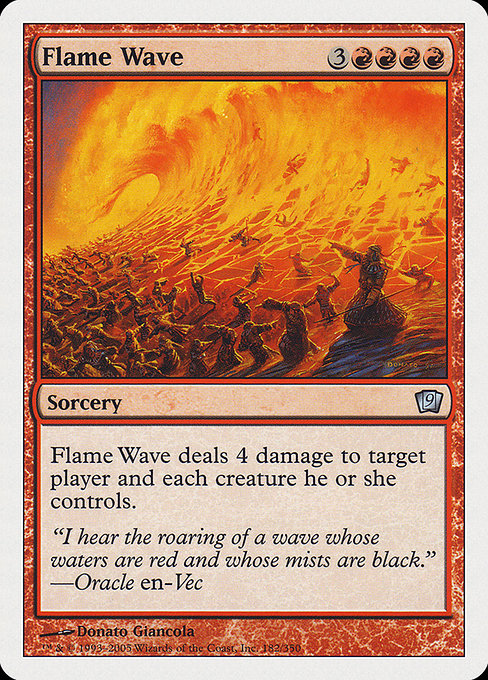 Flame Wave from Ninth Edition