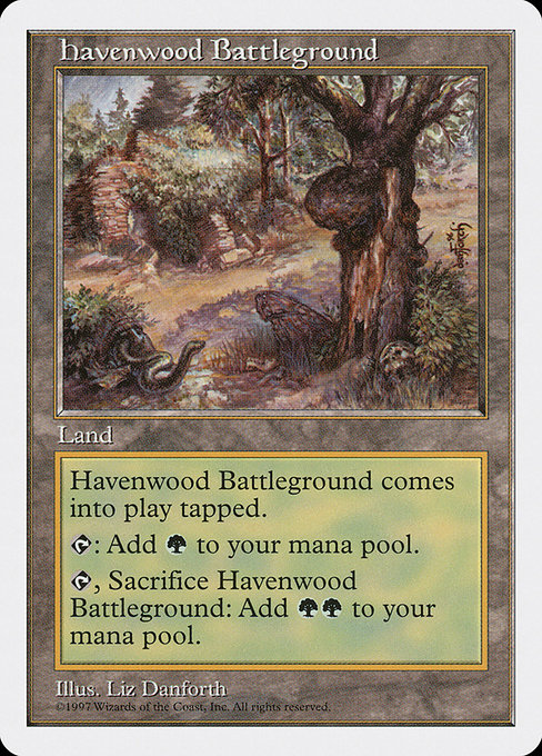 Havenwood Battleground from Fifth Edition