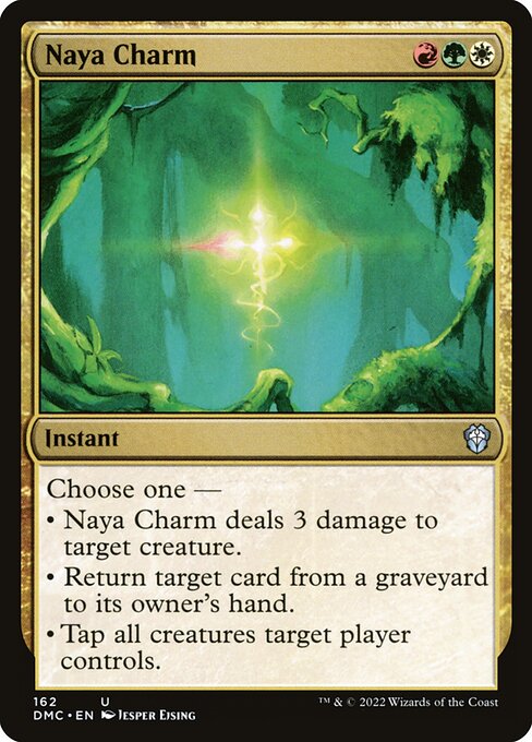 Naya Charm highlighted card art
