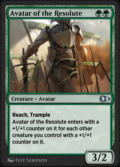 Avatar of the Resolute highlighted card art