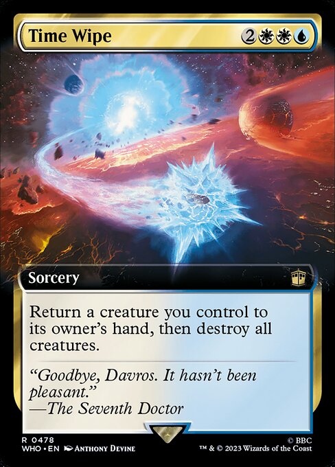 Time Wipe from Doctor Who