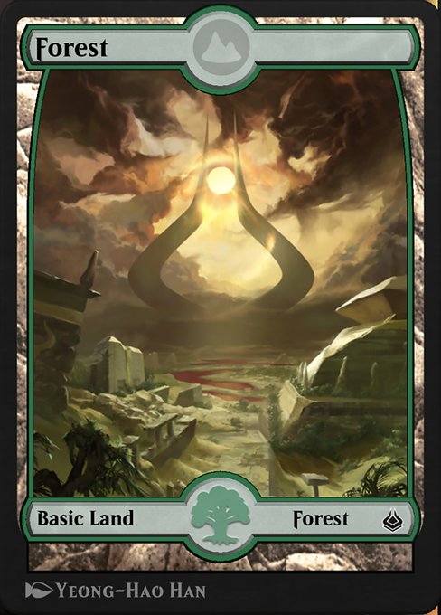 Forest from Amonkhet Remastered