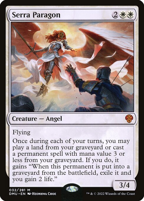 Serra Paragon from Dominaria United