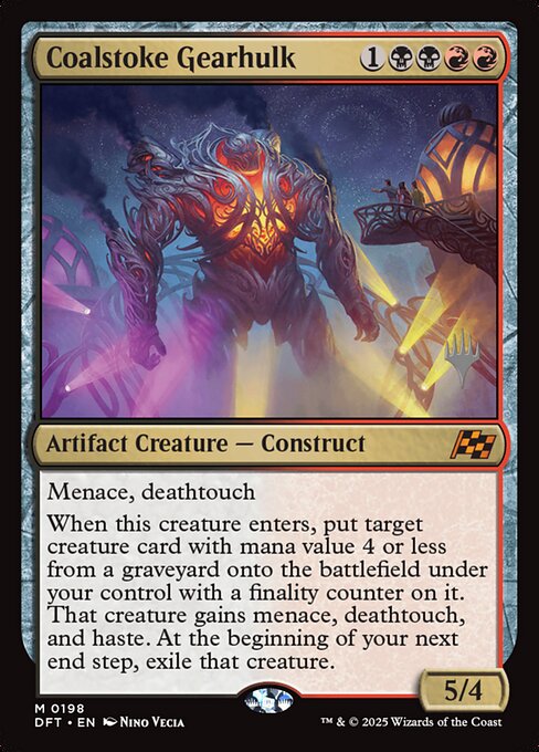 Coalstoke Gearhulk from Aetherdrift Promos