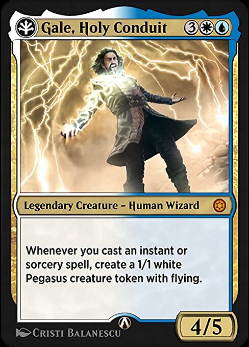 Gale, Holy Conduit highlighted card art