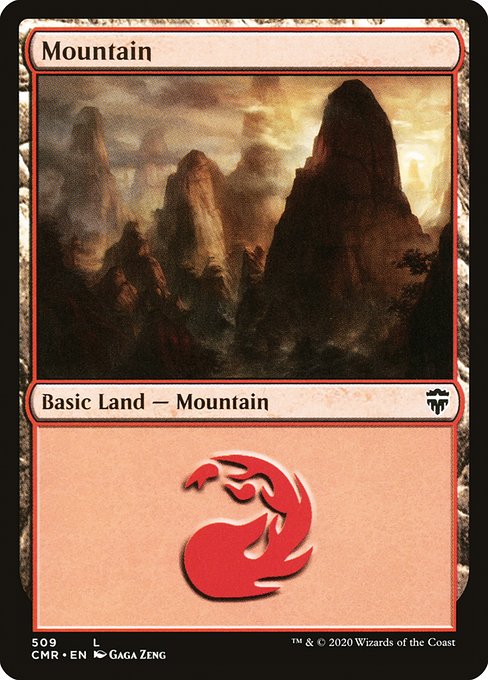 Mountain from Commander Legends