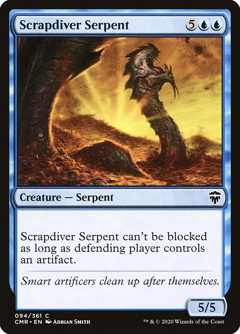 Scrapdiver Serpent highlighted card art