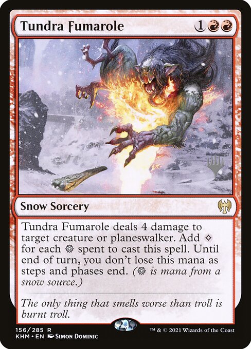 Tundra Fumarole from Kaldheim Promos