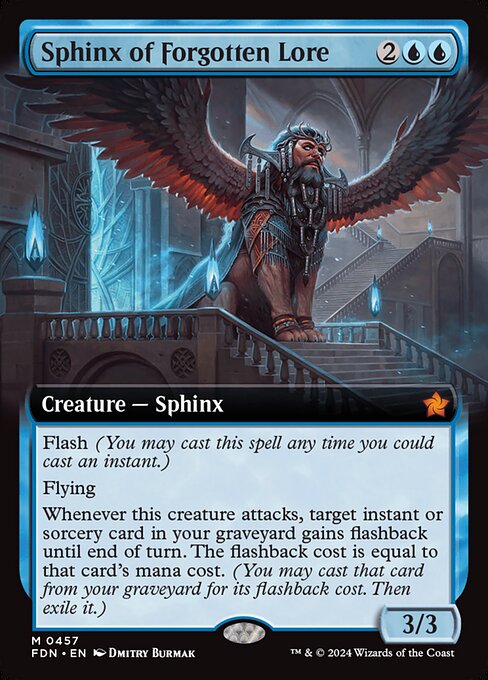 Sphinx of Forgotten Lore from Foundations